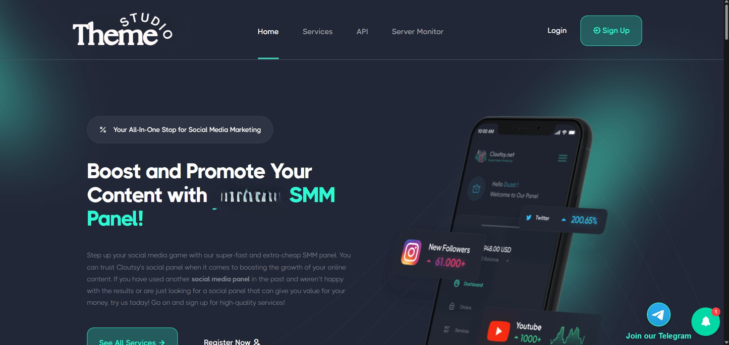 Elevate – Perfect Panel Theme