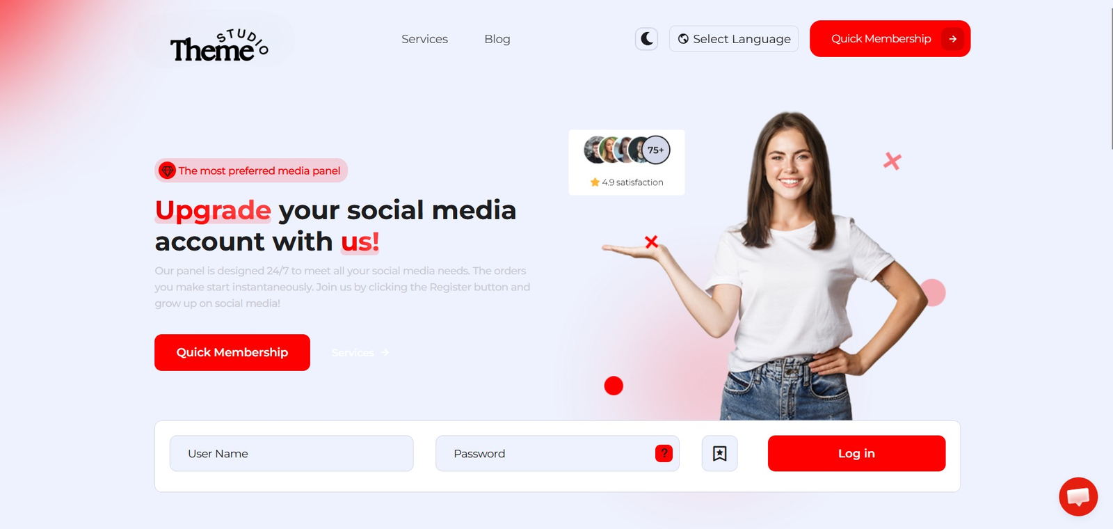 Ignite – Perfect Panel Theme