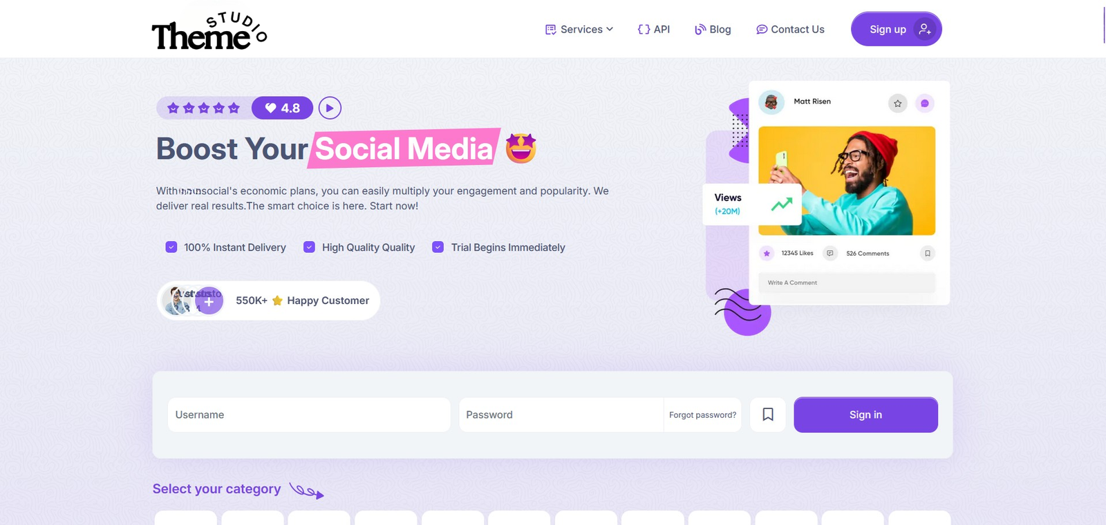Pulse – Perfect Panel Theme
